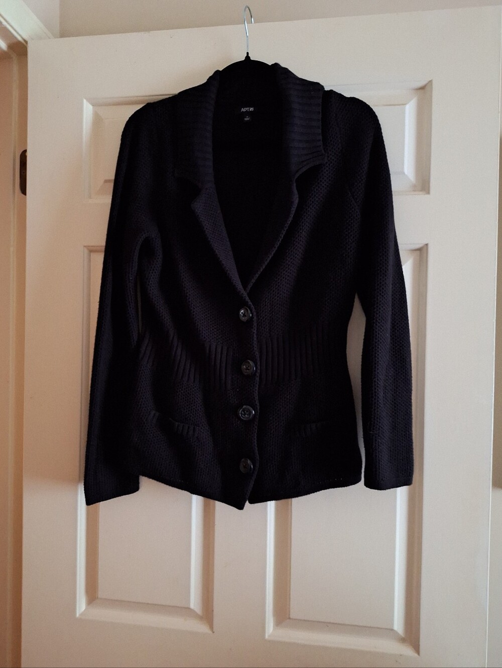APT. 9 Black Knit Jacket – Size S